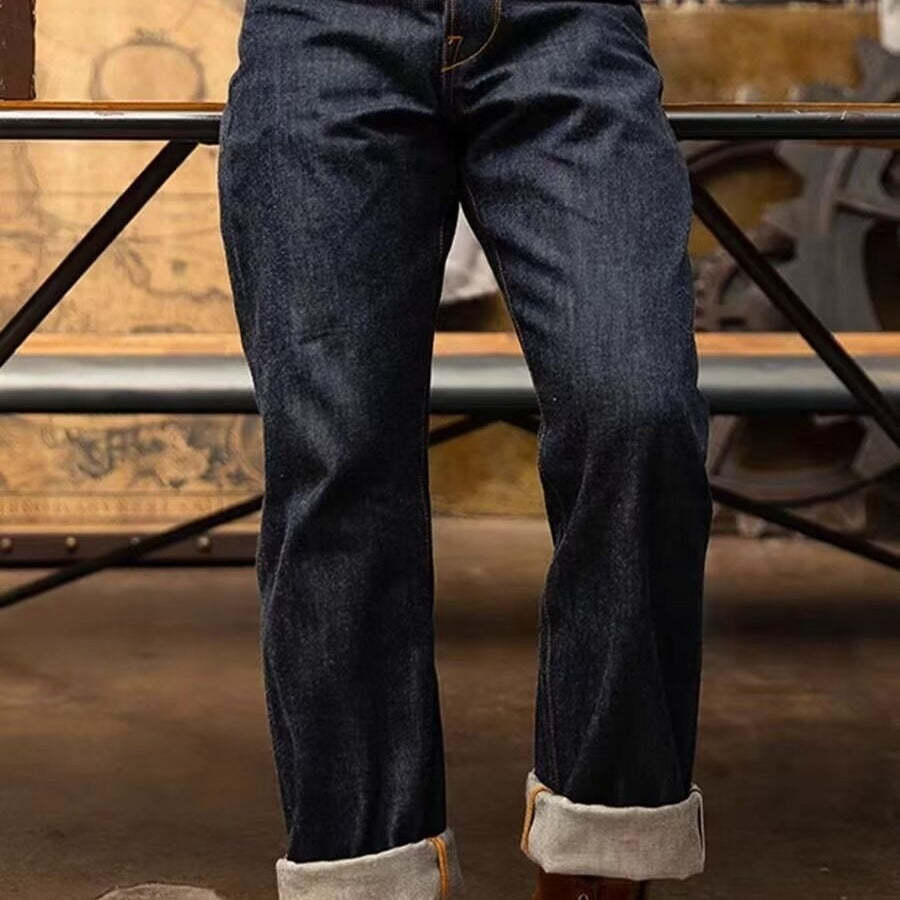 Winter Vintage Jeans Straight Denim