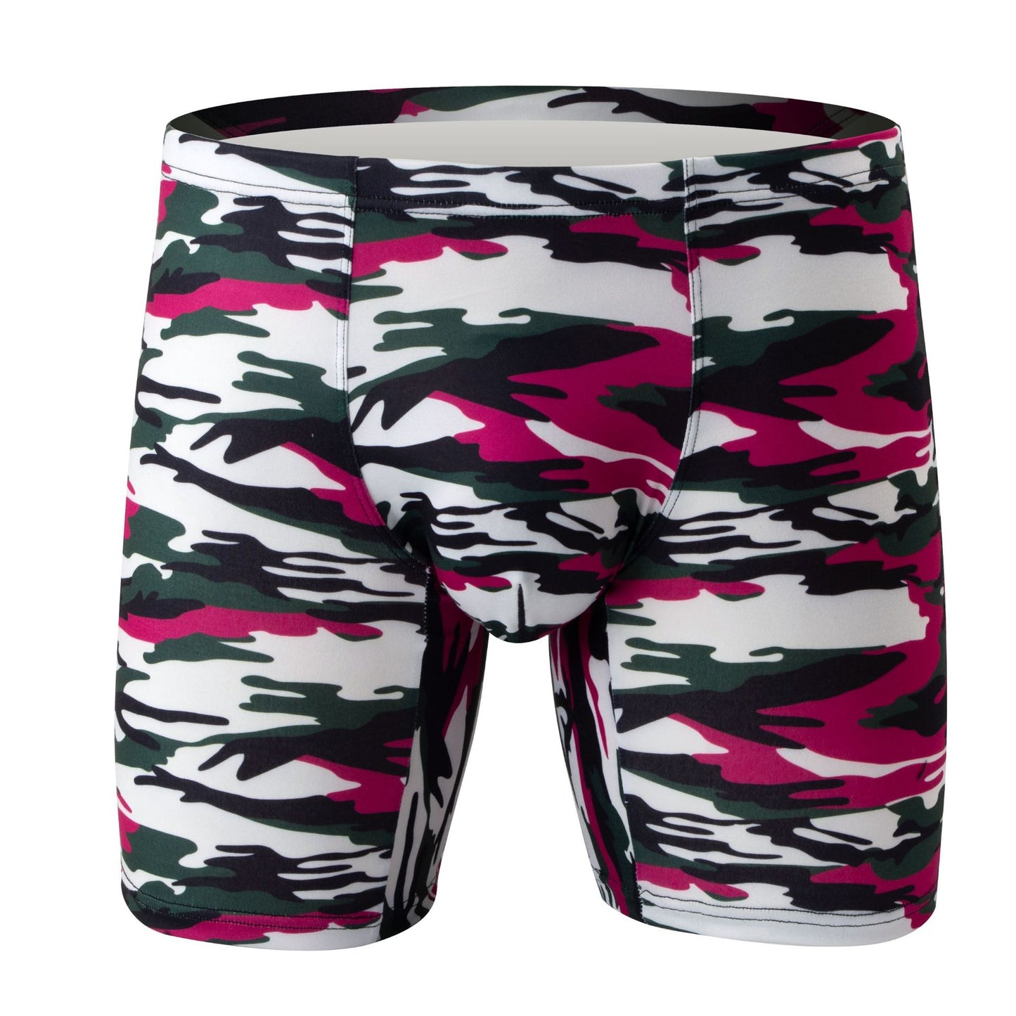 Men's Camouflage Loose U Convex Casual Sports Boxers