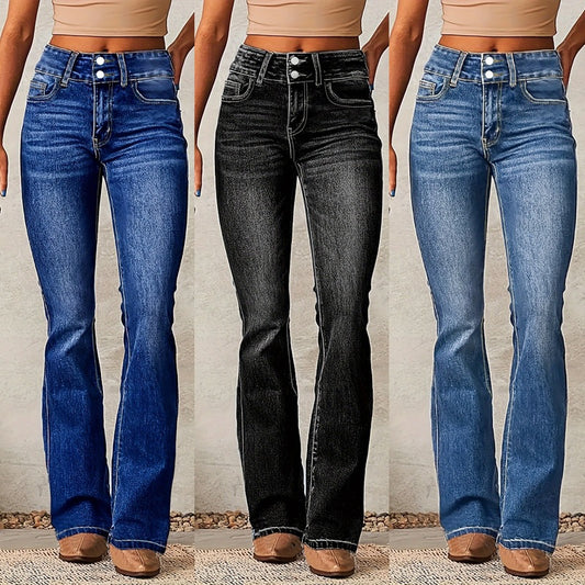 New Washed Street Skinny Retro Stretch Jeans Women's Clothing