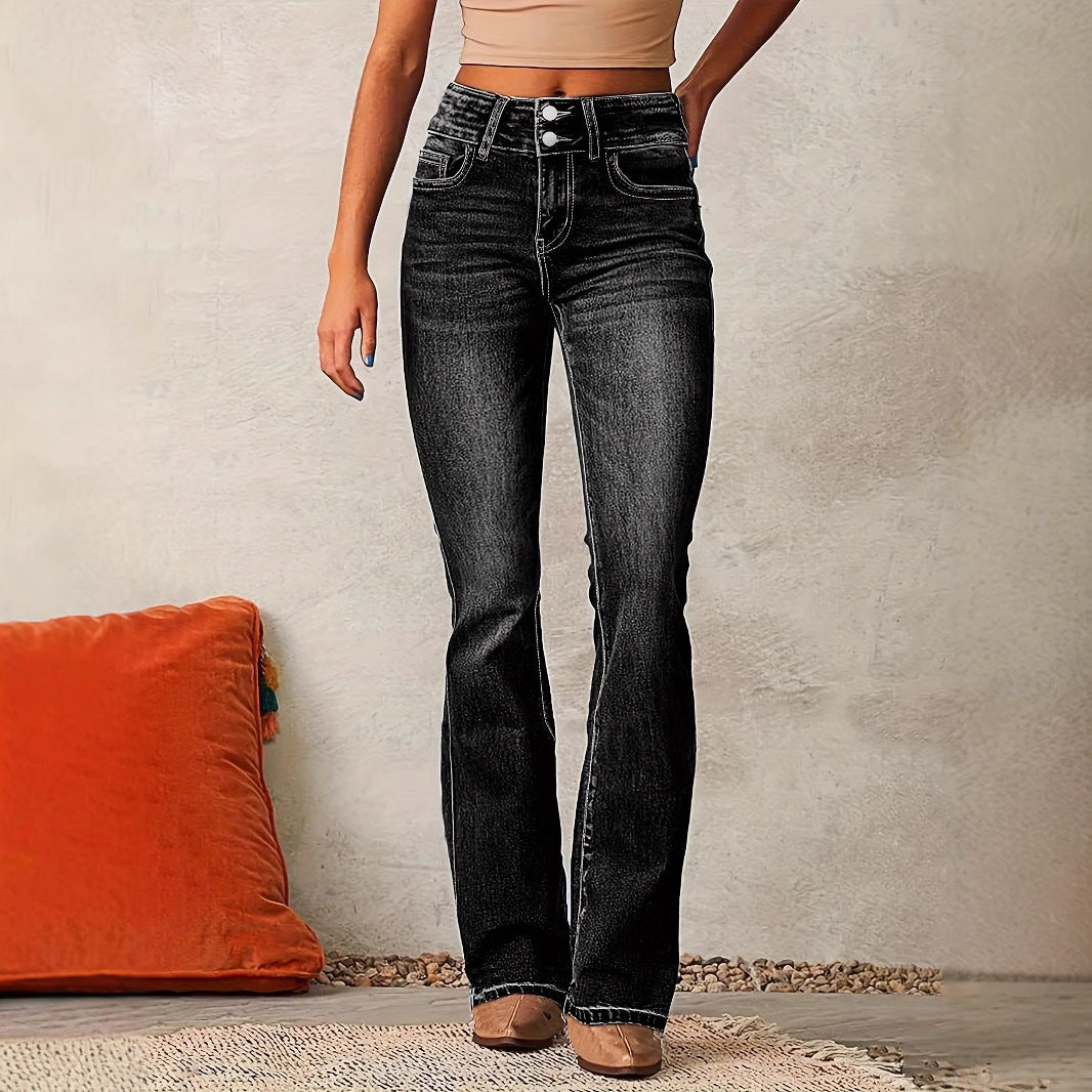 New Washed Street Skinny Retro Stretch Jeans Women's Clothing