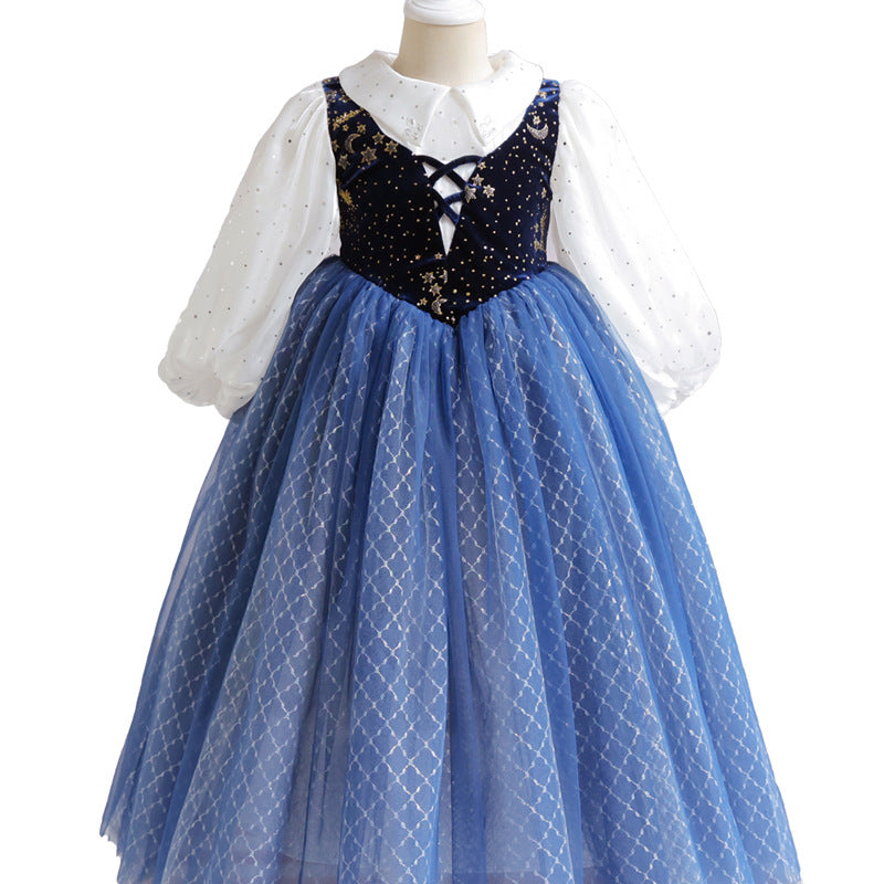 Girls Dress Tulle Skirt Children's Halloween Performance Costume