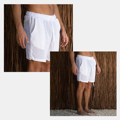 Men's Fashion Simple Solid Color Shorts