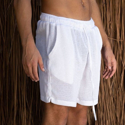 Men's Fashion Simple Solid Color Shorts