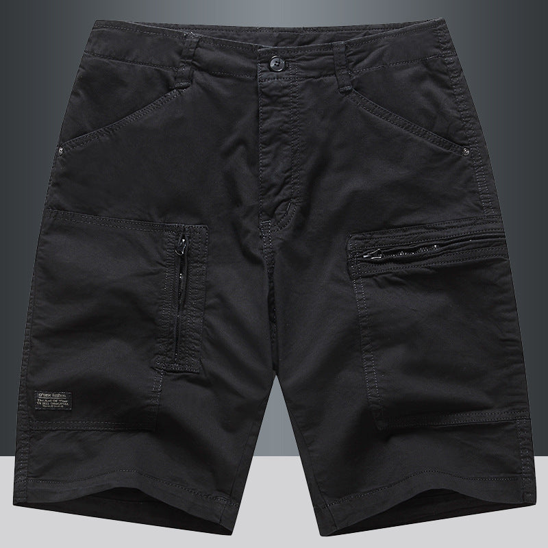 Casual Loose Straight Cargo Shorts Men