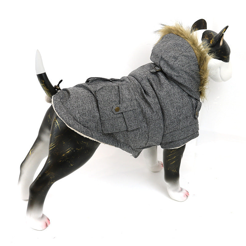 High-grade Thermal Cotton Pet Dog Cat Clothes