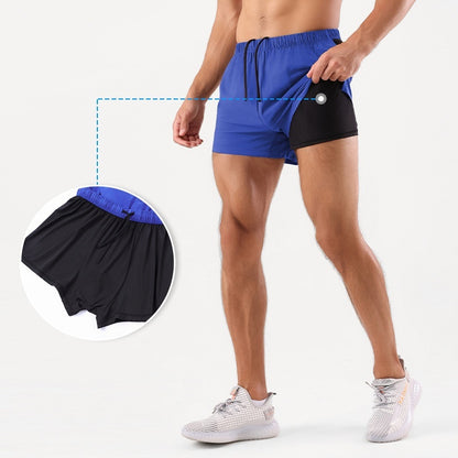 Exercise Shorts Men's Quick-drying Fitness Shorts Anti-exposure