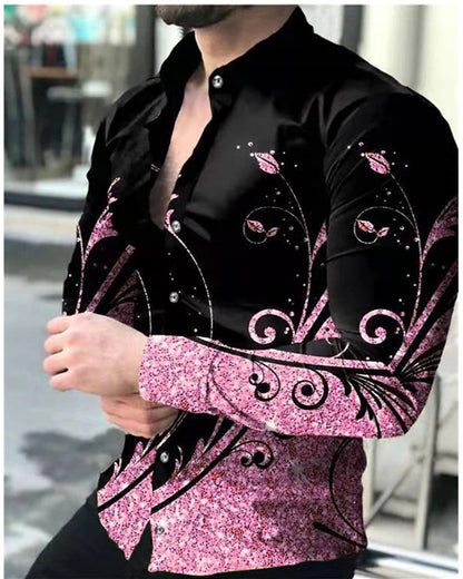 Design Fashion 3D Digital Printing Shirt