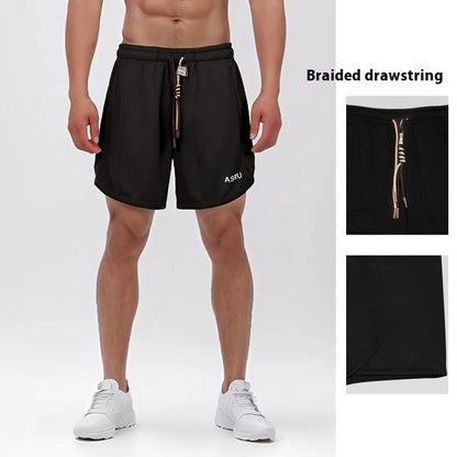 Korean Style Loose Casual Men's High Waist Trendy All-match Sports Style Shorts