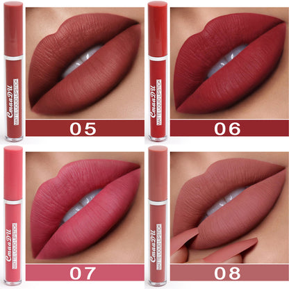 Women's Non-stick Cup Waterproof Matte Lipstick