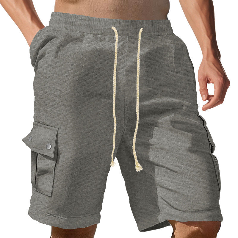 Beach Casual Straight-leg Basketball Shorts Men