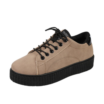 Women's Shoes Student Sports Thick Sole Shoes