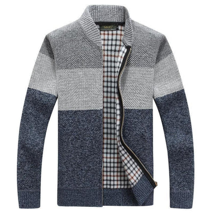 Middle-aged And Elderly Dad Dress Knitted Jacket