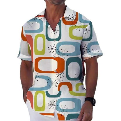 Men's Printed Shirt Top