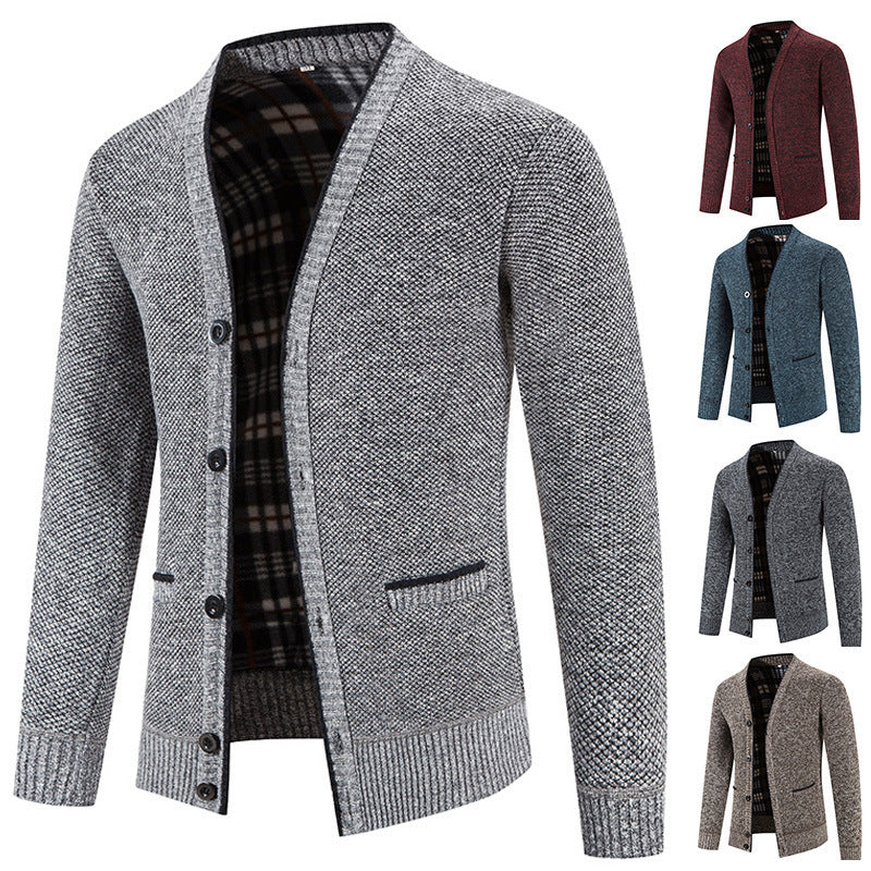 Men's Sweater Cardigan Casual Knitting Coat