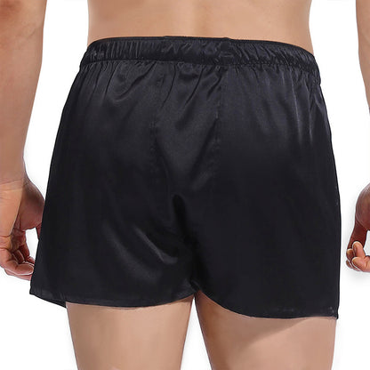 Seamless Men Silk Boxers Are Comfortable To Exercise