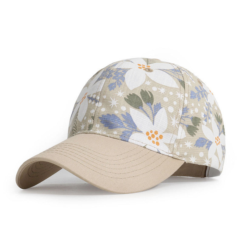 Women's Baseball Cap Beach Style Cotton Cap