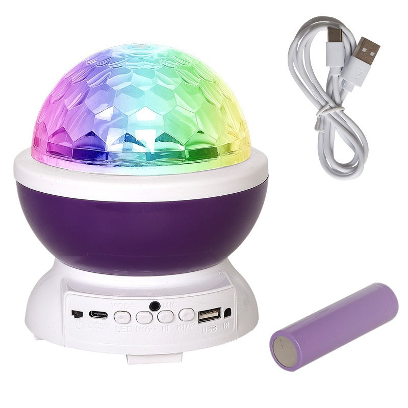 Karaoke Wireless Bluetooth Rotating Light Subwoofer