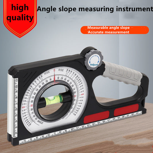 Slope Ruler Magnetic Multi-function Level Measuring Instrument High Precision