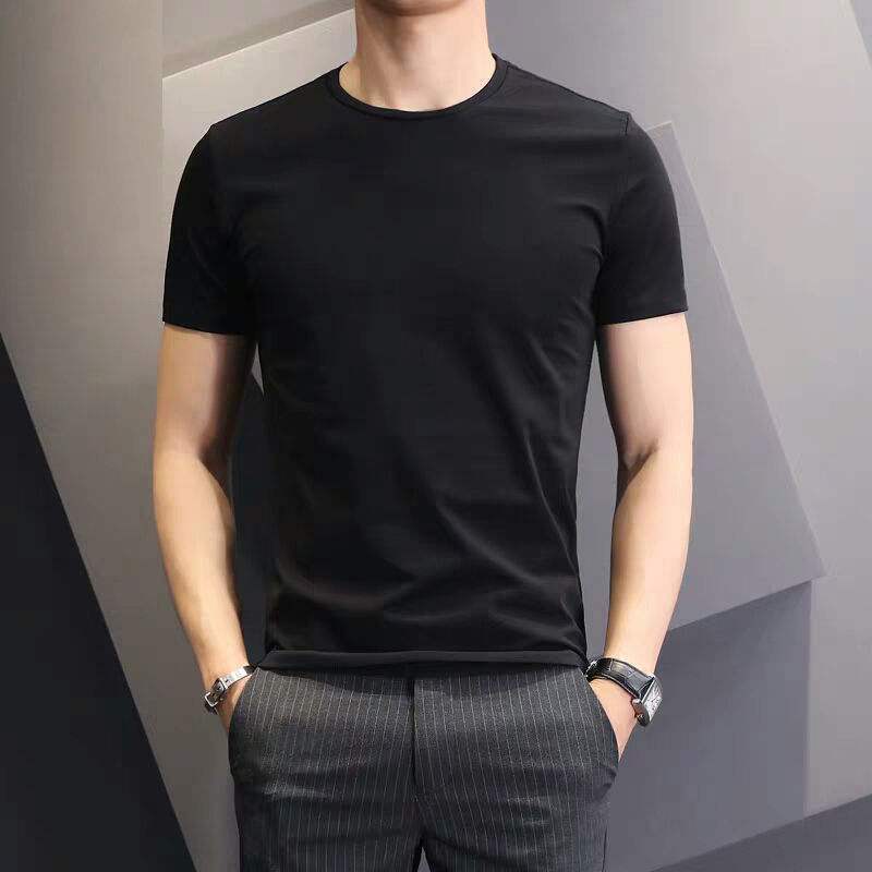 Fashion Summer Color Men's Short Sleeve T-Shirt