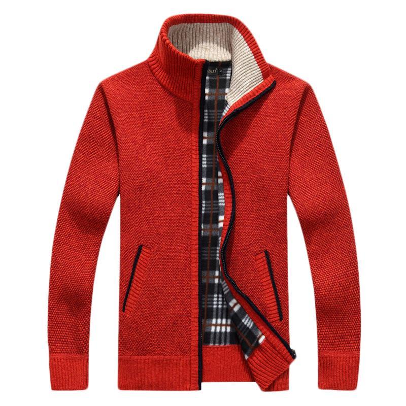 Middle-aged And Elderly Dad Dress Knitted Jacket