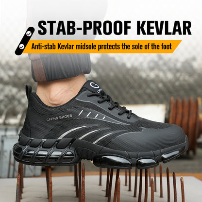 Popcorn Sole Protective Footwear Safety Shoes