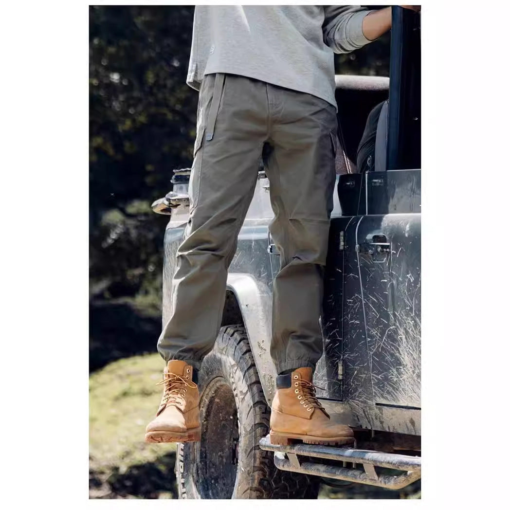 Men's Autumn Feet Casual Straight Pants