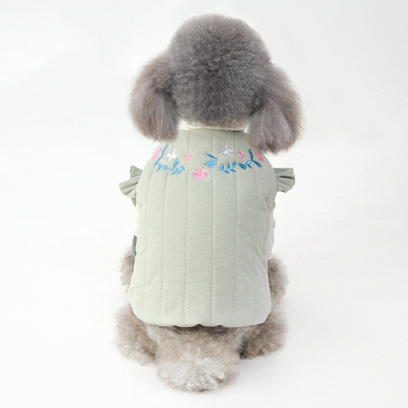 New Style Pet Cotton Vest For Autumn And Winter